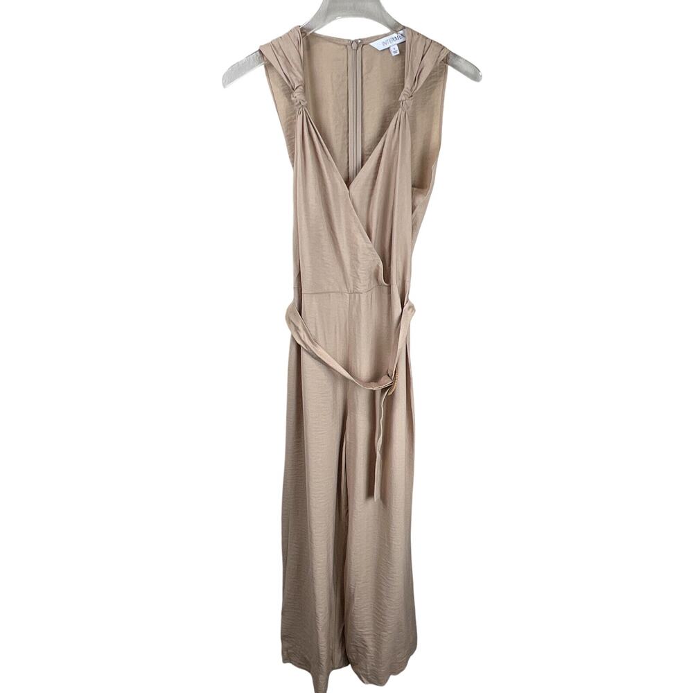 Intermix Jumper Women 4 Paula Belted Twill‎ Jumpsuit Khaki Capsule Quiet Luxury